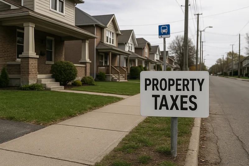 Illustration for property tax