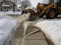 Illustration for snow removal