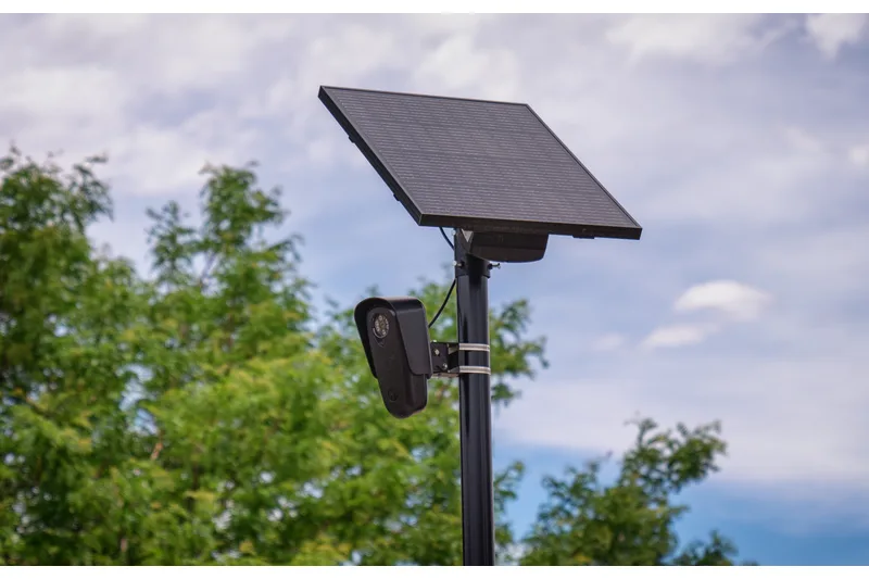 Illustration for flock license plate cameras