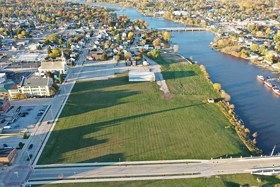 Illustration for former hamilton site