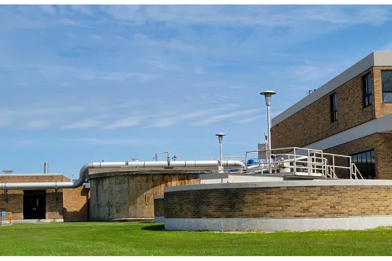 Illustration for wastewater utility
