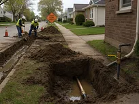 Illustration for lead service lines