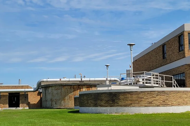 Illustration for wastewater utility
